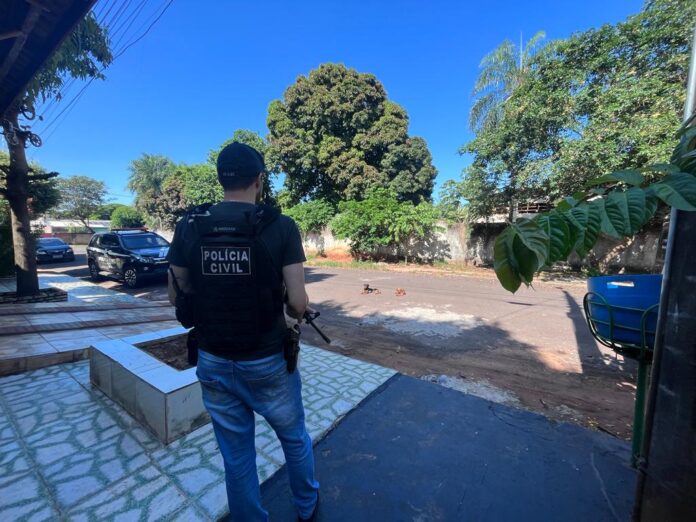 Polícia Civil desencadeia operação “Sentinela”, em Naviraí e prende autores de roubo tentado