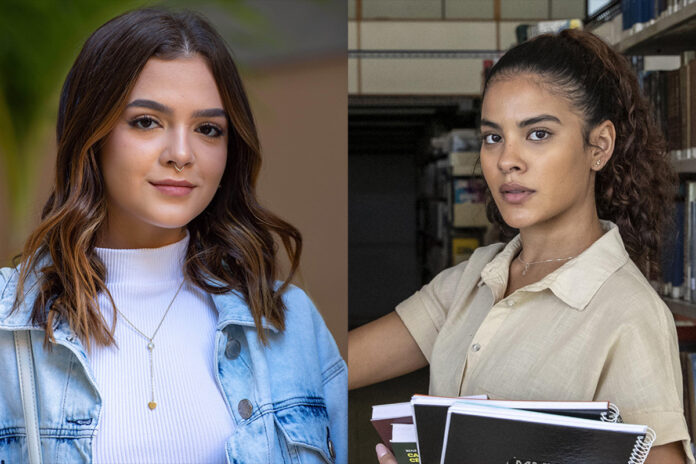 Guiga (Mel Maia) e Jenifer (Bella Campos) em Vai Na Fé