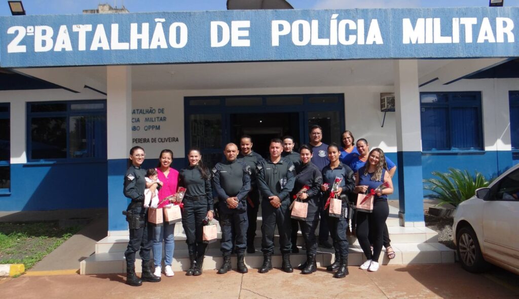 2º BPM faz homenagem as Policiais Militares