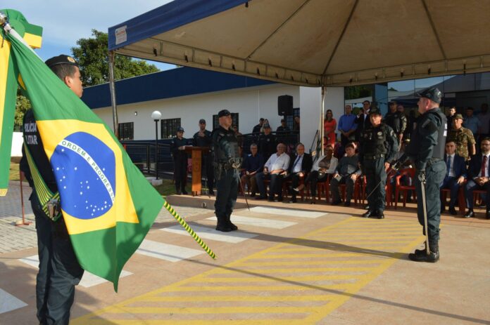 5º Batalhão de Polícia Militar de Coxim realiza solenidade de passagem de comando