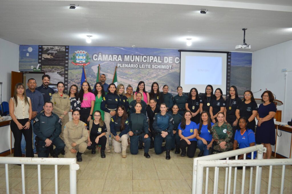 Agentes de Segurança Pública recebem homenagem especial pelo dia Internacional da Mulher em Coxim