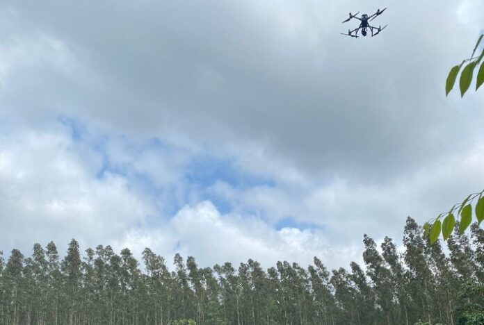 Climate tech utiliza drone para mapear florestas do Pará