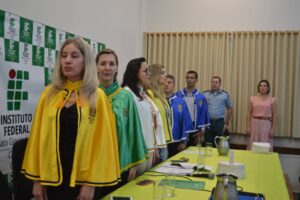 Comandante do 5° BPM participa de solenidade de Diplomação no IFMS em Coxim