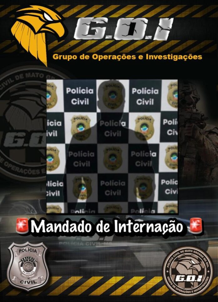 POLÍCIA CIVIL – GOI Cumpre Mandado de Prisão