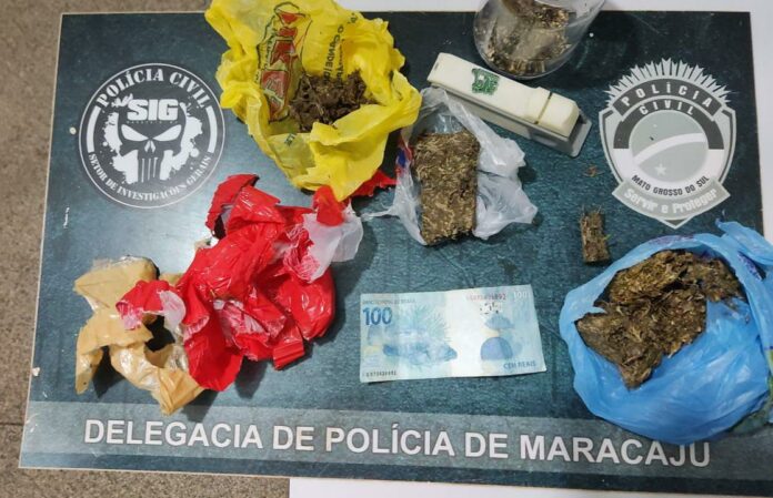 POLÍCIA CIVIL/DP Maracajú Cumpre Mandado de Prisão e Mandado de Busca e Apreensão em investigação contra o tráfico de Drogas