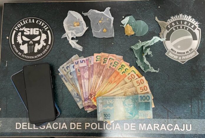 POLÍCIA CIVIL/Maracajú prende dois por Tráfico de Drogas