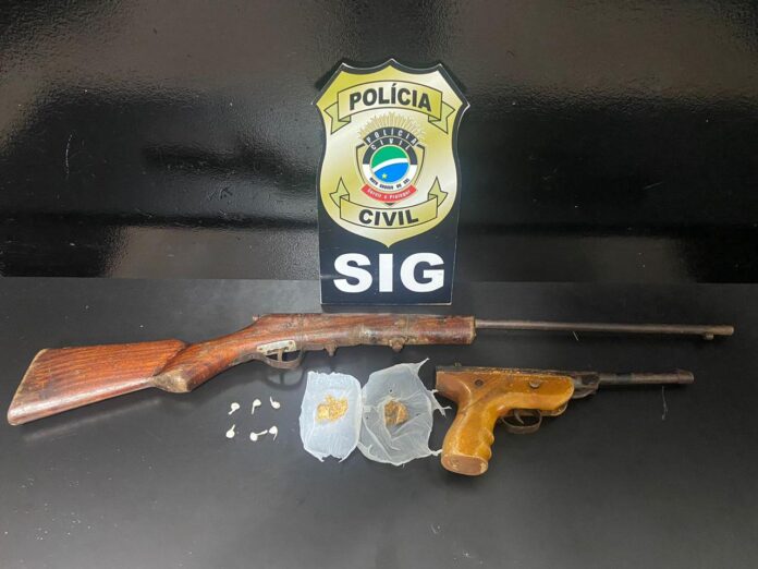 Polícia Civil apreende adolescente infrator por posse irregular de arma de fogo e tráfico de drogas