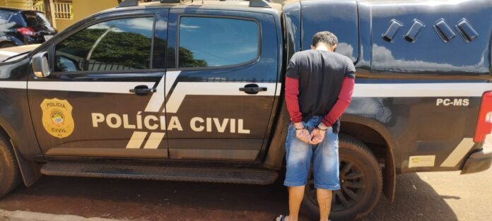 Polícia Civil prende condenado por roubo majorado em Nova Alvorada do Sul