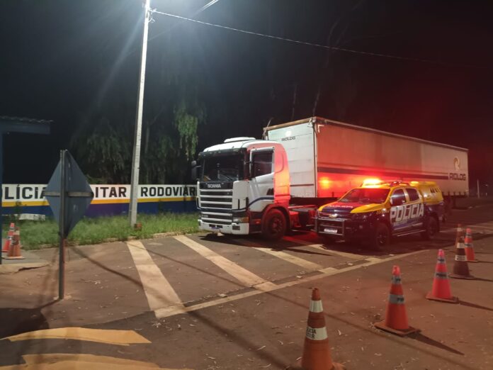 Polícia Militar Rodoviária recupera, em Ponta Porã, veículo roubado em Osasco-SP