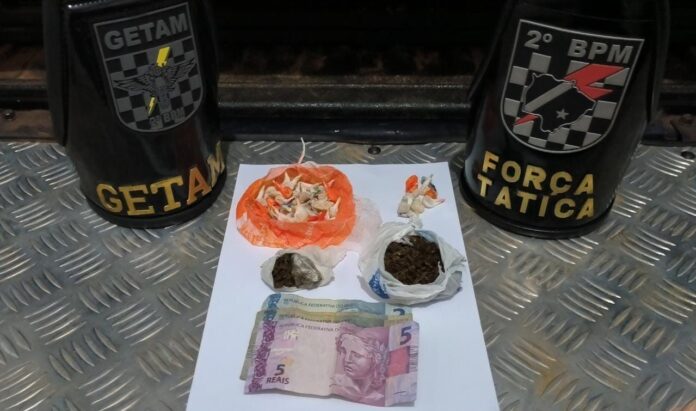 Polícia Militar apreende drogas e prende traficantes em Três Lagoas