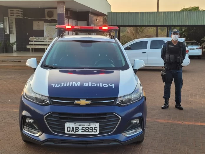 Polícia Militar prende homem por violência doméstica e porte ilegal de arma de fogo em Cassilândia.