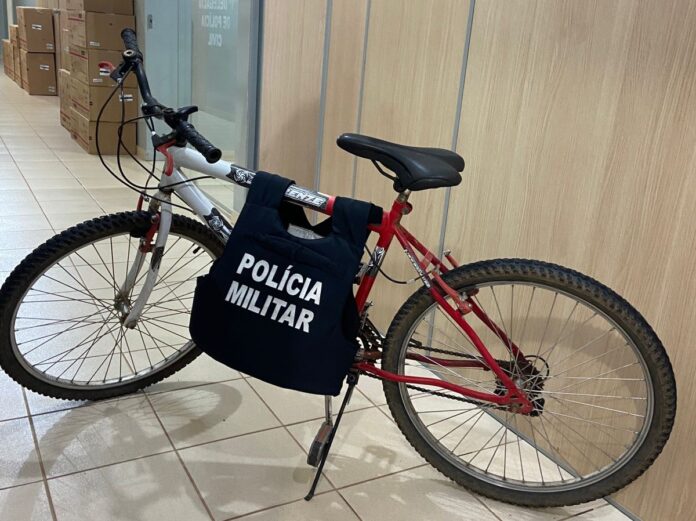 Polícia Militar recupera bicicleta furtada em Coxim