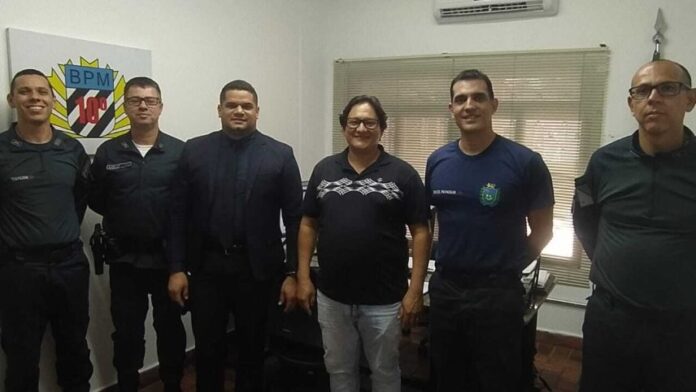 10º BPM recebe representantes do bairro Parati