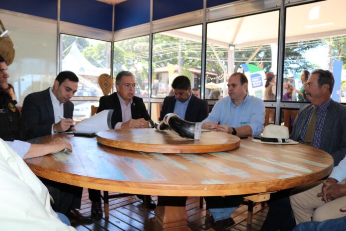 Delegado-Geral participa de reunião com o setor produtivo no Parque Laucídio Coelho