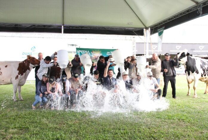 Gadolando divulga data do banho de leite para celebrar os melhores da Fenasul Expoleite