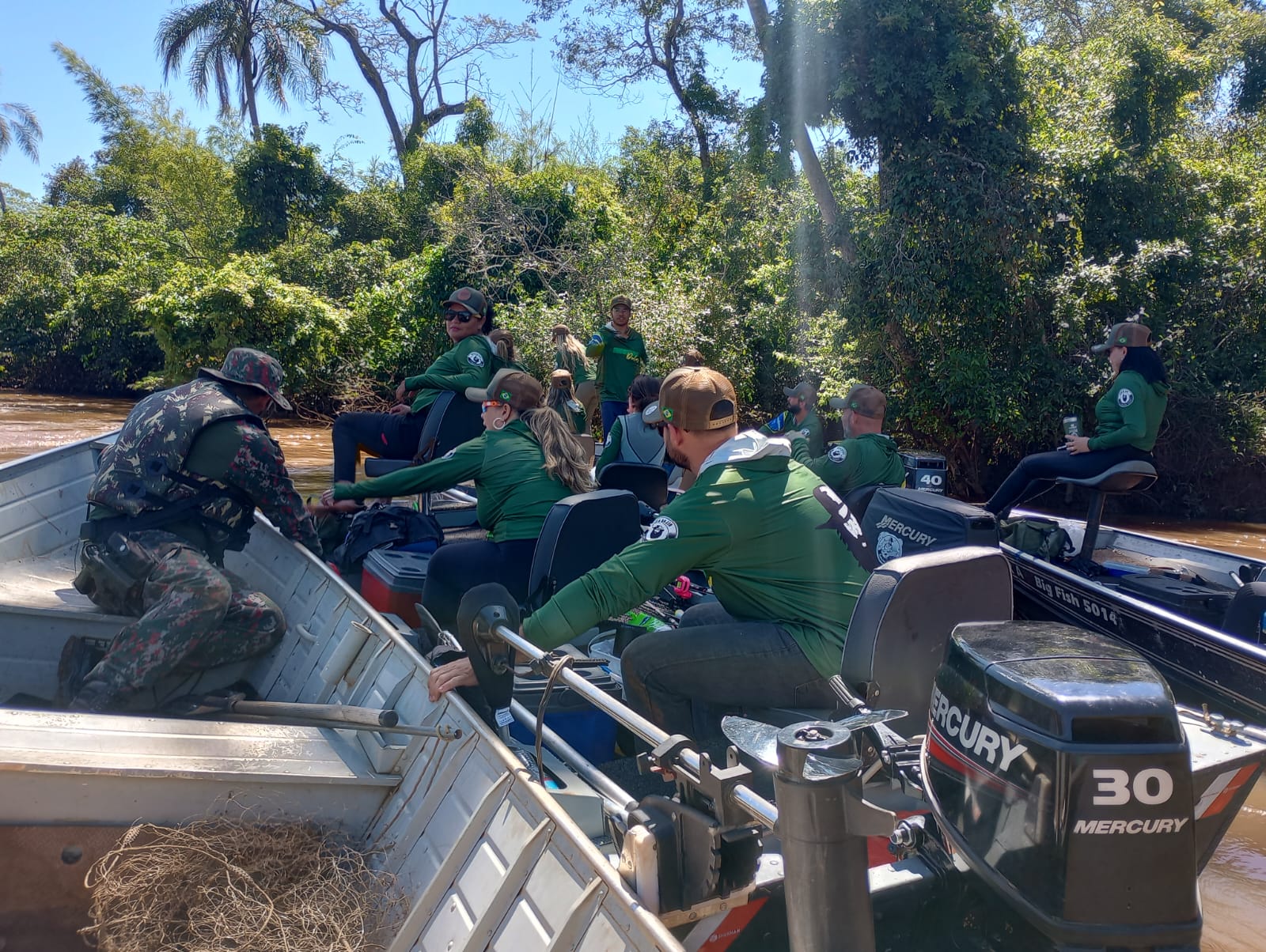 Pma De Dourados Fiscaliza Evento De Pesca Esportiva De Mulheres No Rio Dourados E Apreende 0425