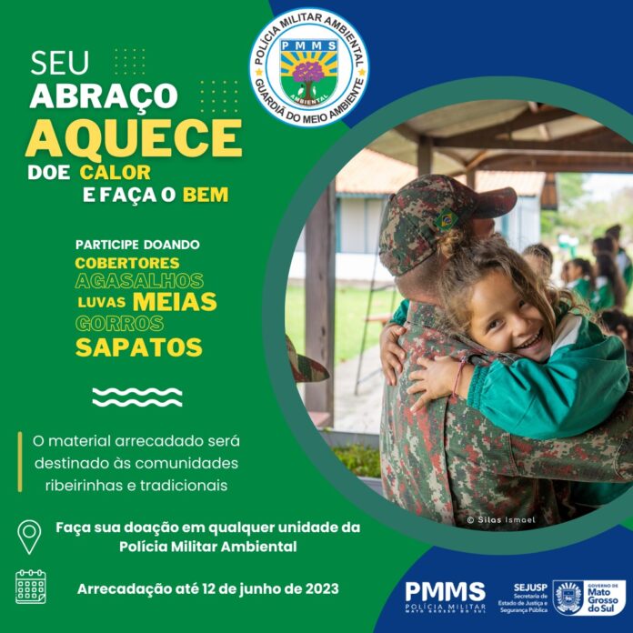 PMA participa da campanha do Agasalho-MS e consegue autorização para doar toda sua arrecadação às populações tradicionais pantaneiras e da bacia do rio Paraná