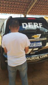 Polícia Civil/DERF Cumpre Mandado de Prisão de Acusado de Furtos Qualificados