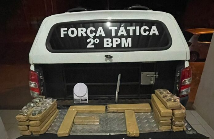 Polícia Militar apreende drogas e prende autor de Tráfico de drogas em Três Lagoas