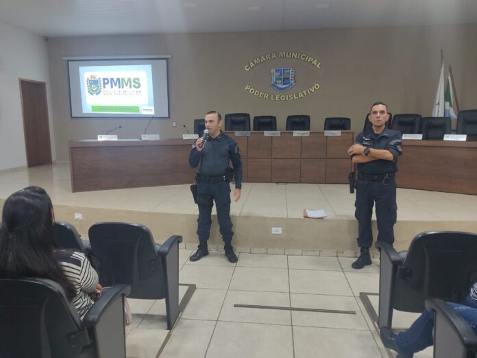 Polícia Militar de Bonito realiza primeiro ciclo de apresentação dos protocolos de segurança escolar