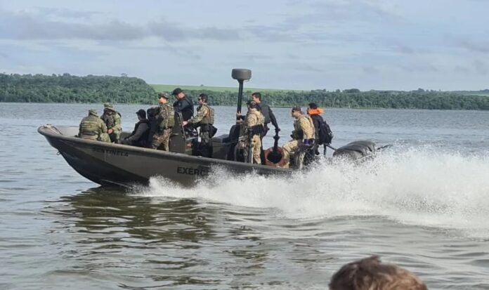 Policia Militar de Naviraí/MS, em Operação Conjunta fecha Portos Clandestinos