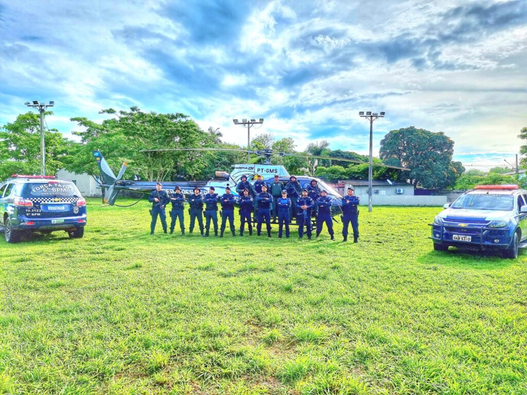 Polícia Militar em ação conjunta, realiza Operação para combater ações criminosas em Corumbá