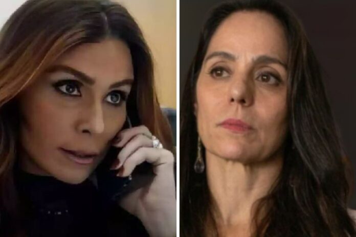 Helô (Giovanna Antonelli e Pilar (Claudia Mauro) em Travessia