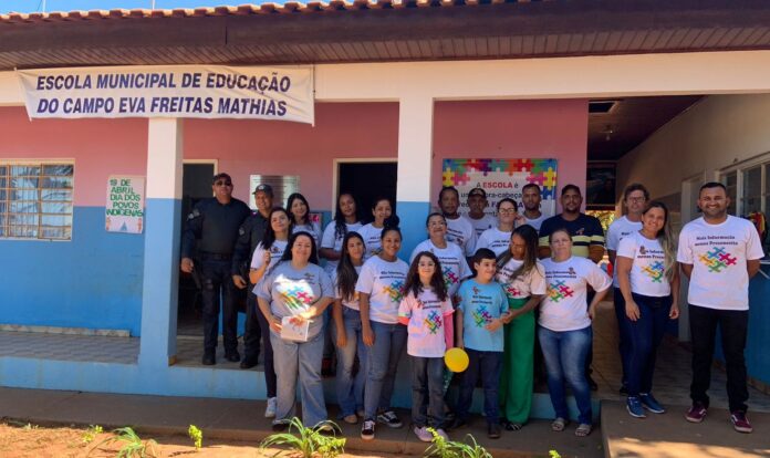 Polícia Militar de Água Clara participa de Palestras na Escolas Rurais