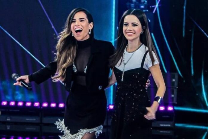 Wanessa e Sandy no Domingão