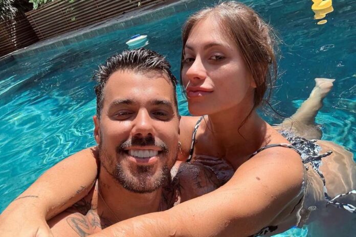 dessa braçada com lipe ribeiro na piscina