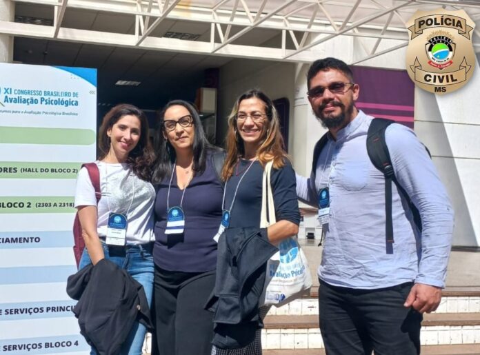 Fabiana Souza Pedraza, psicóloga da Coordenadoria de Atendimento Psicossocial e Espiritual (CAPE) da Polícia Civil de Mato Grosso do Sul, participa do 11º Congresso Brasileiro de Avaliação Psicológica, em Brasília/DF