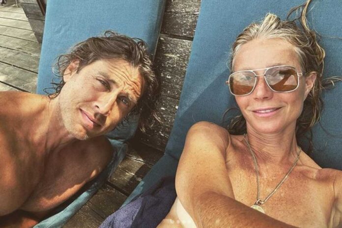 Gwyneth Paltrow e o marido