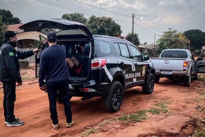 Polícia Civil do Mato Grosso do Sul elucida caso de feminicídio ocorrido em Naviraí e prende o autor, com apoio da Polícia Civil do Paraná