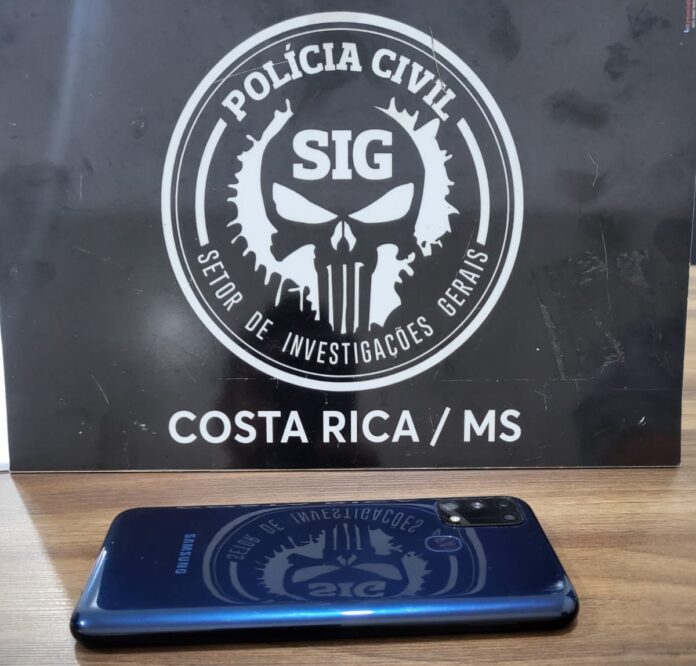 Polícia Civil recupera aparelho celular furtado em ação da Delegacia de Costa Rica