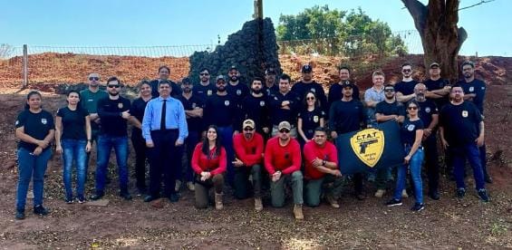 Delegacia Regional de Paranaíba recebe instrução para operação novos armamentos Glock