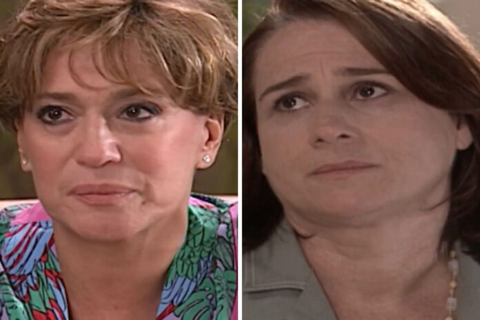 Lorena (Susana Vieira) e Santana (Vera Holtz) em Mulheres Apaixonadas