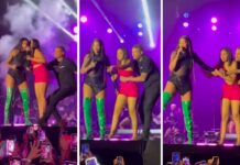 Mulher embriagada invade palco e faz Ludmilla parar show, em Salvador, Bahia