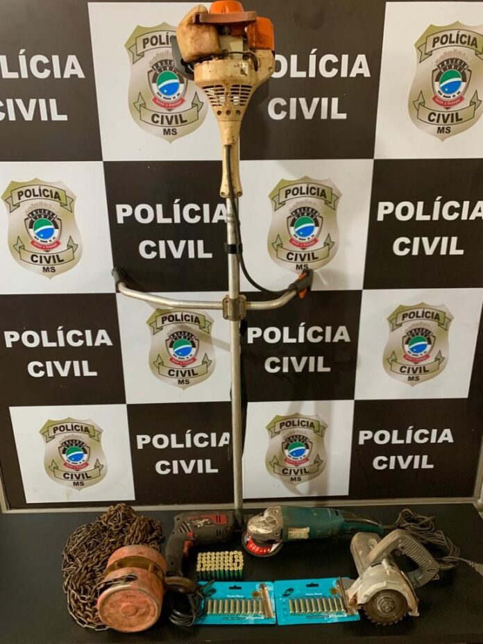 Polícia Civil identifica autores de furto e recupera itens furtados no distrito de Nova Casa Verde