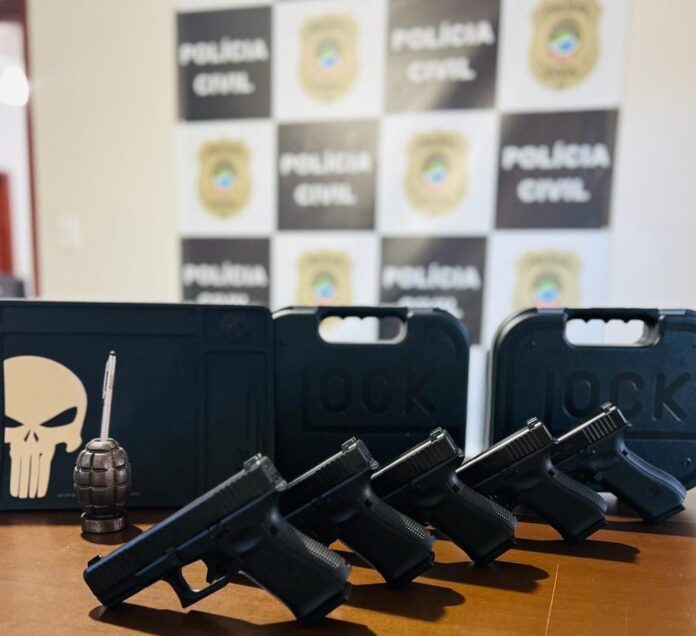 Polícia Civil reforça Delegacia de Atendimento à Mulher com Aquisição de Armamento Glock