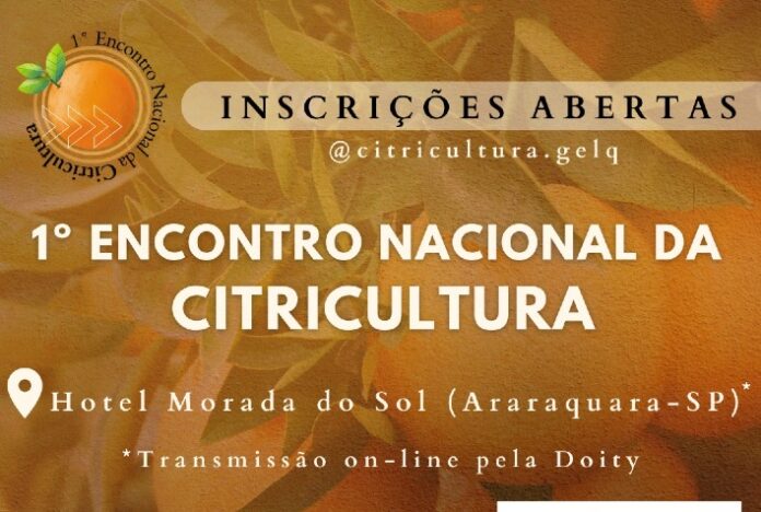 Estão abertas as inscrições para o 1º Encontro Nacional da Citricultura