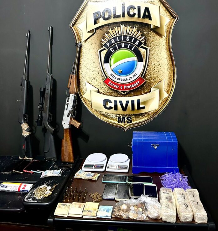 Polícia Civil desencadeia Operação Senes e prende sete membros de organização criminosa em Caarapó