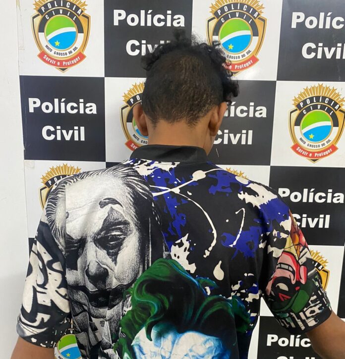 Polícia Civil cumpre mandado de prisão preventiva por roubo, em Miranda