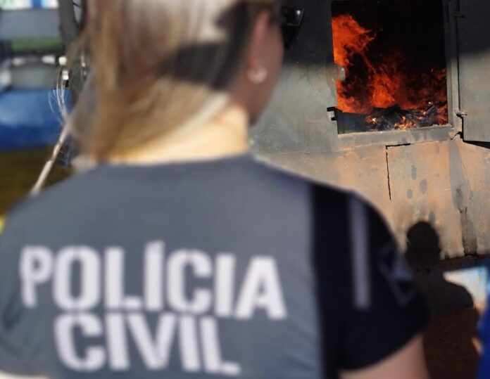 Polícia Civil incinera quase duas toneladas de drogas em Bataguassu