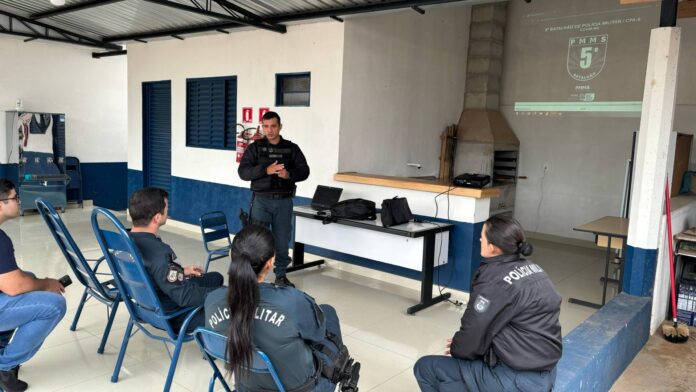 Polícia Militar realiza instrução de coleta e preenchimento de dados estatísticos e Promuse em Pedro Gomes