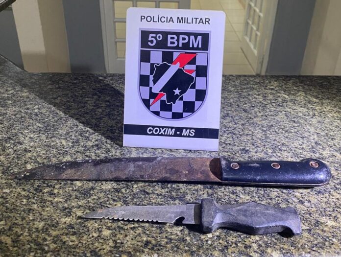 Polícia Militar prende jovem por tentativa de homicídio em Coxim