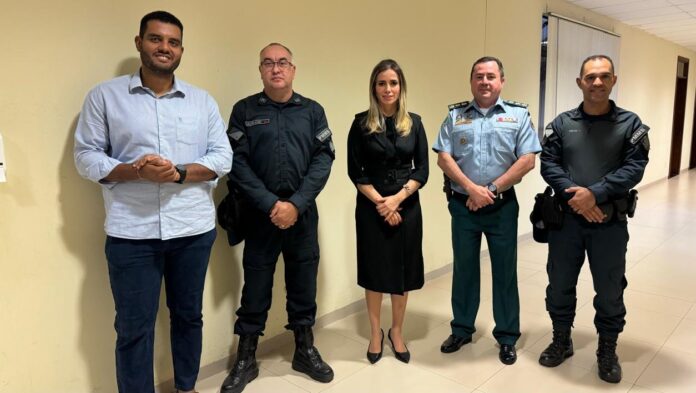 Polícia Militar apresenta para Juiza projetos sociais de Coxim