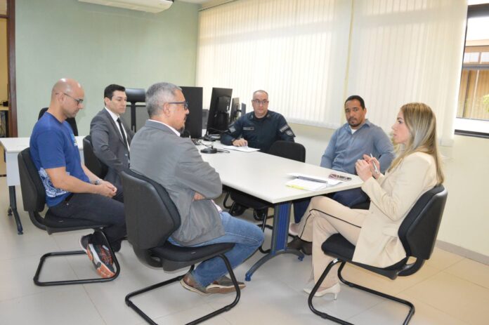 Polícia Militar participa de reunião para segurança do pleito eleitoral em Coxim