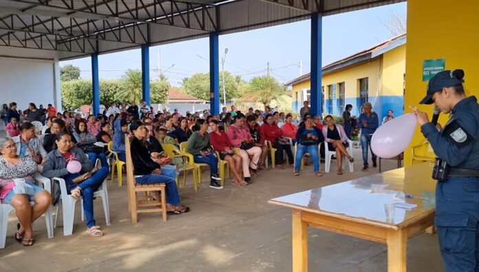 Polícia Militar realiza palestra do Programa Mulher Segura em Pedro Gomes