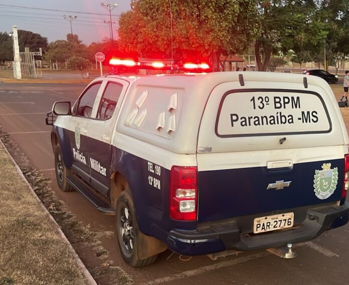 Em Paranaíba, Polícia Militar cumpre mandado de prisão durante atendimento de ocorrência no distrito Alto Tamandaré