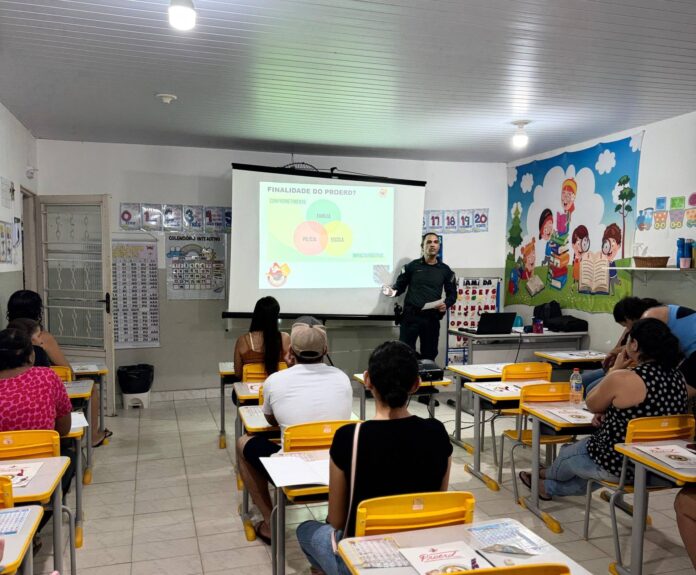 Polícia Militar inicia curso Proerd Pais em Coxim